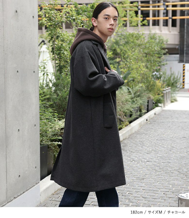 オーバーサイズチェスターコート』