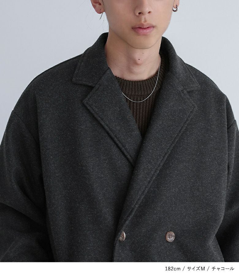 オーバーサイズチェスターコート』