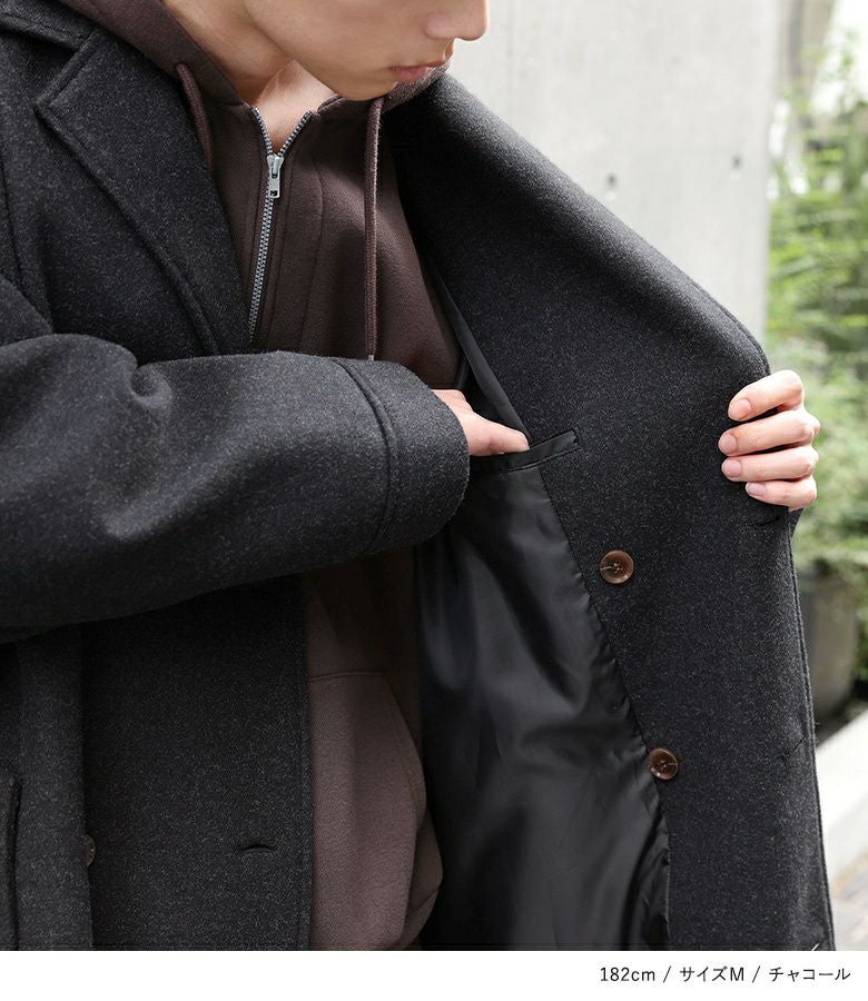 オーバーサイズチェスターコート』