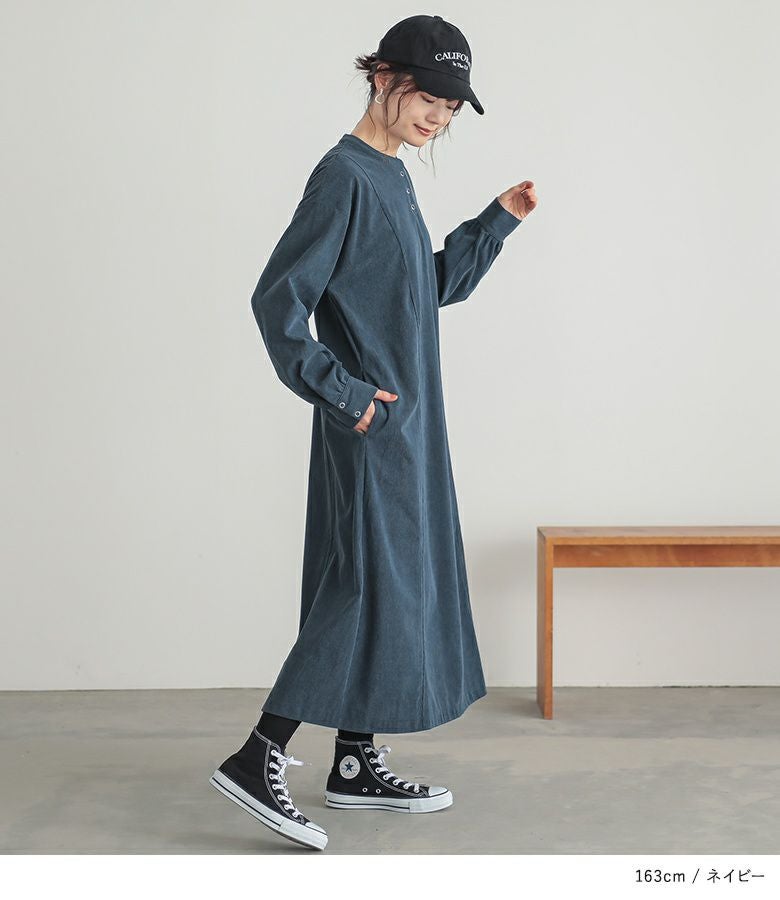 nowosコーデュロイワンピース n'OrLABELコーデュロイワンピース』