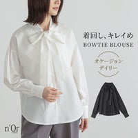 nOrLABEL(ノアールレーベル)ボウタイブラウス