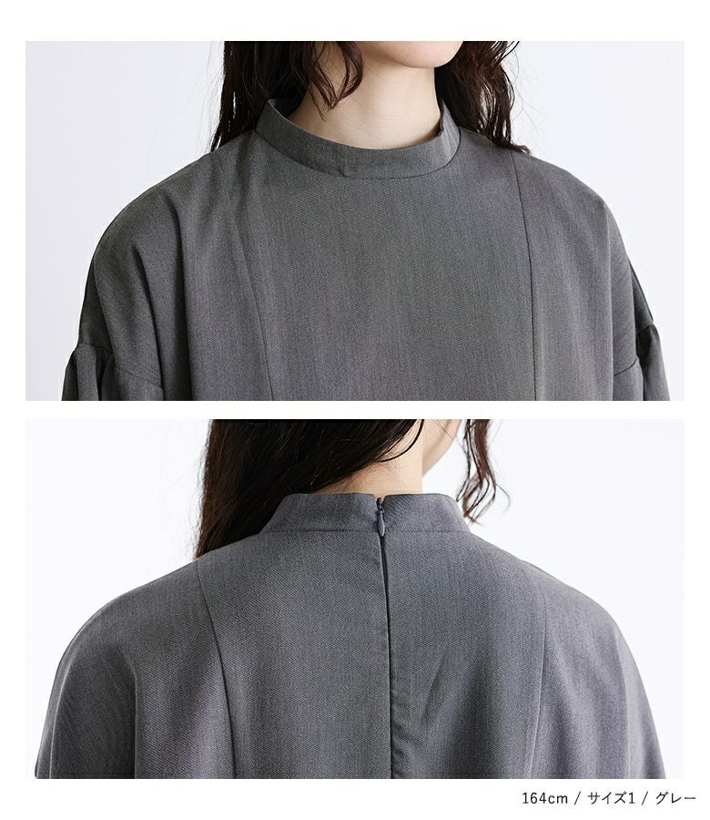 somari imaginationパール襟ワンピース』