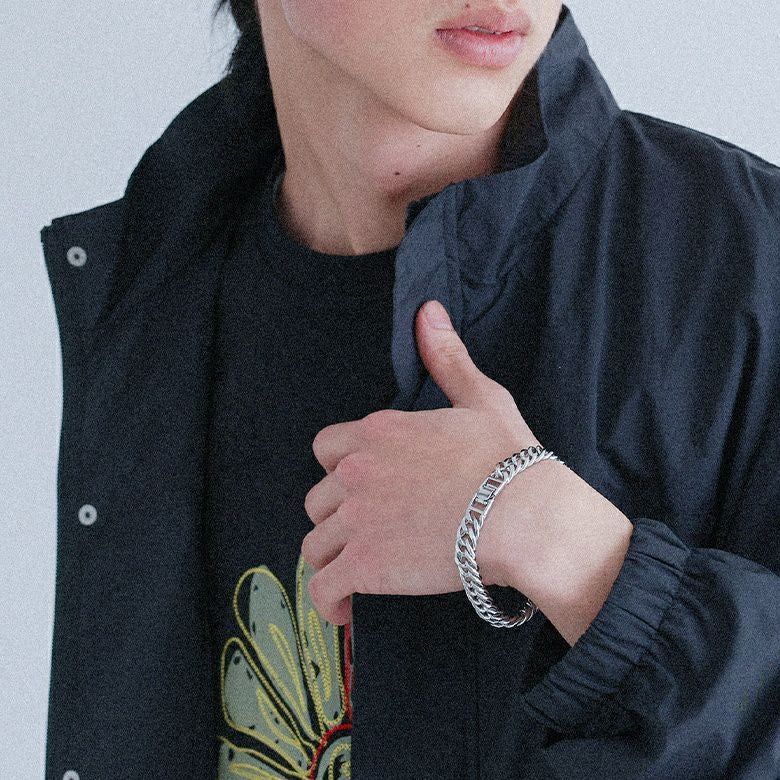 スクリューチェーンブレスレット