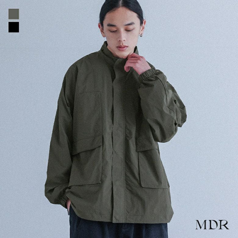 MDR(エムディアール)スタンドネックナイロンジャケット