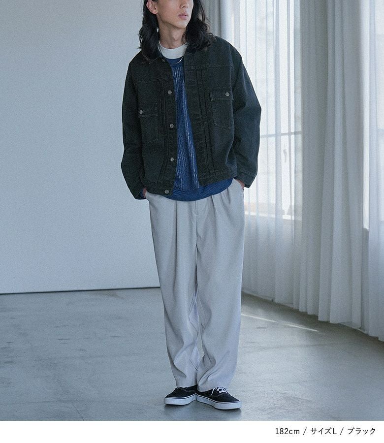 MDRタックデザインデニムジャケット』