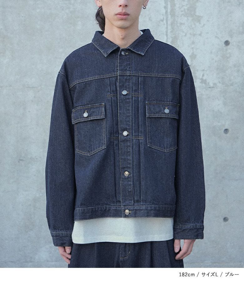 MDRタックデザインデニムジャケット』