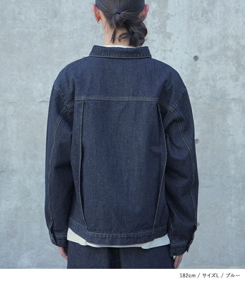 MDRタックデザインデニムジャケット』