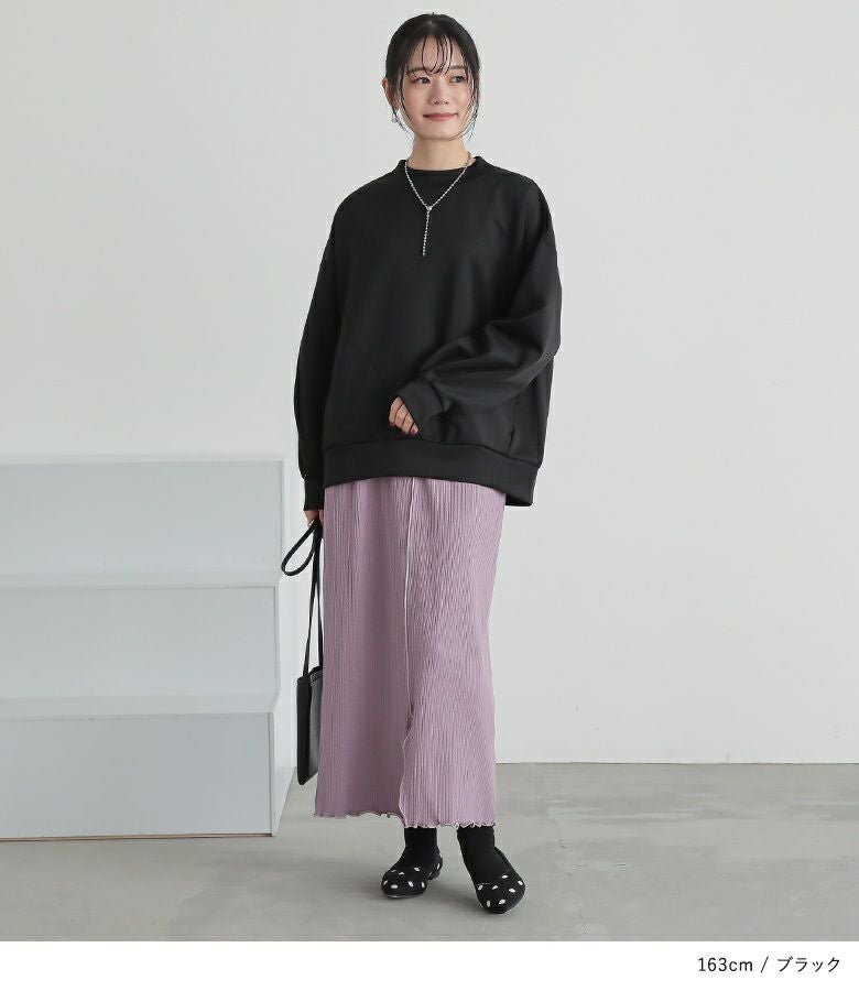 n'OrLABELダンボールニットスタンドプルオーバー』