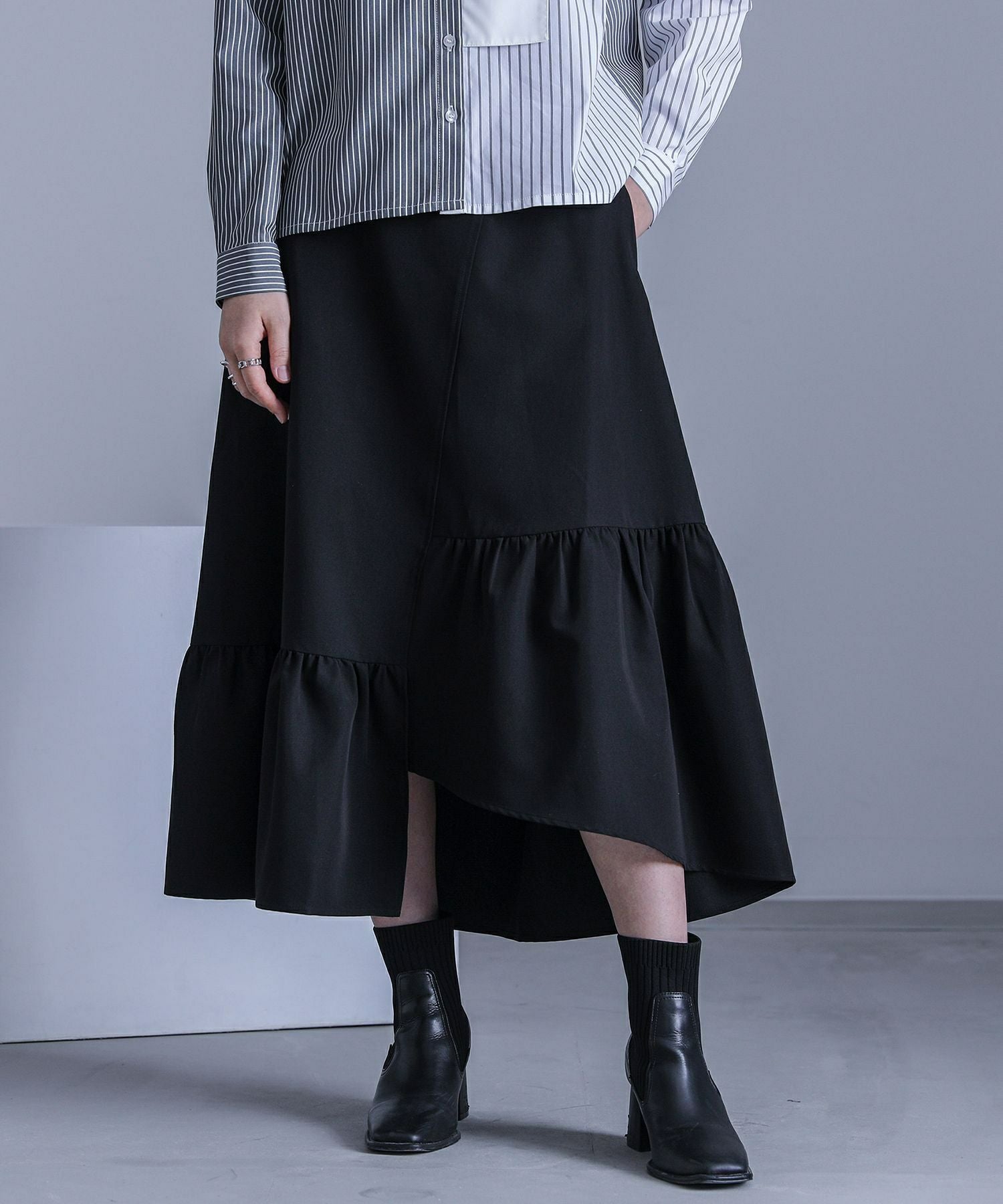 kOhAKUアシンメトリースカート』
