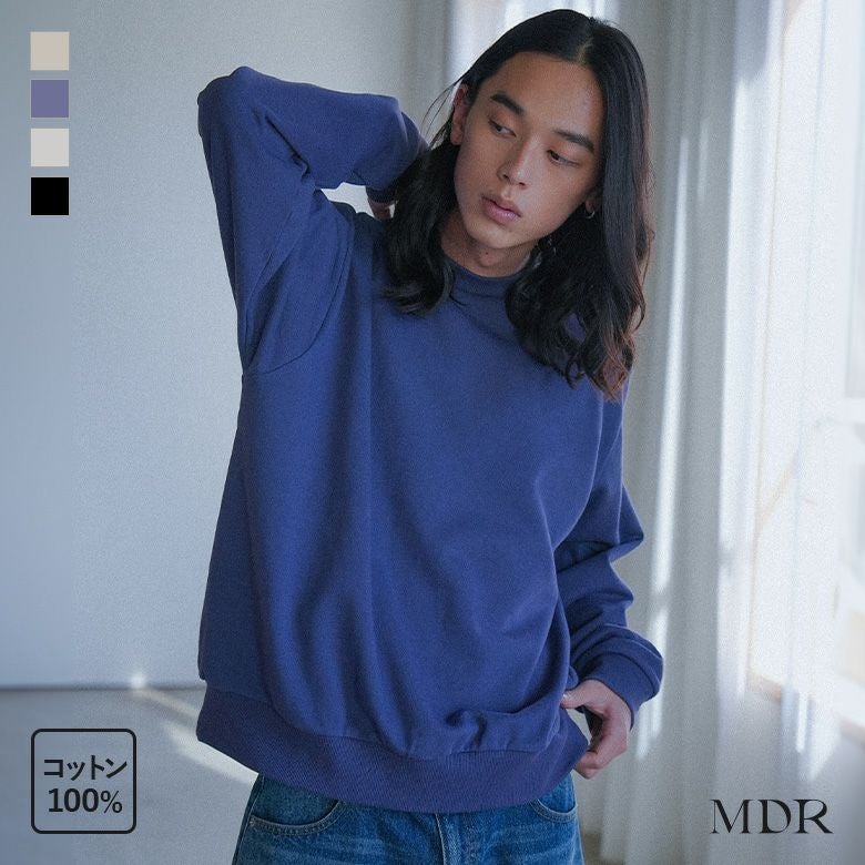 MDR(エムディアール)ショート丈スウェットプルオーバー
