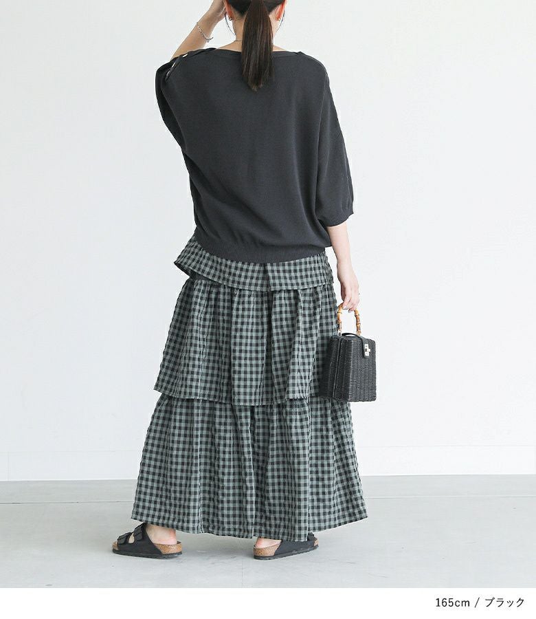 レディース 【極美品】アルアバイル 洗える ギンガムチェック