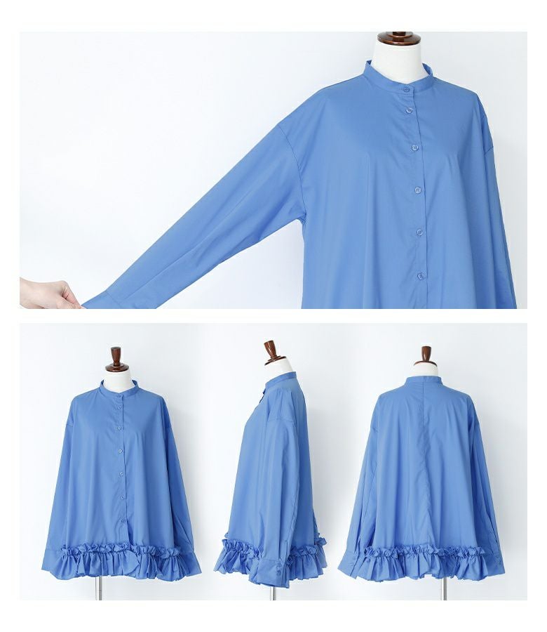 裾フリルブラウス』