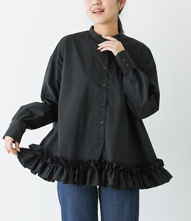 裾フリルブラウス』