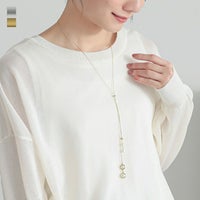 シェルパールデザインネックレス