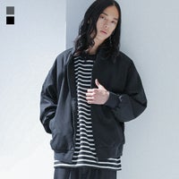 ルーズシルエットMA-1