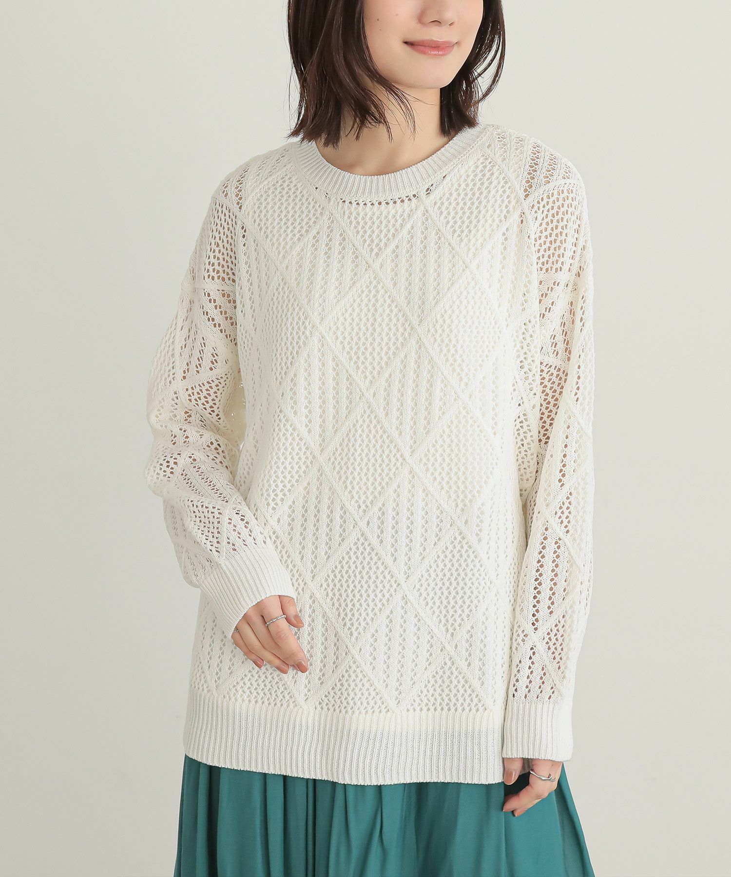 CHANEL透かし編みニット n'OrLABEL透かし編みニット』