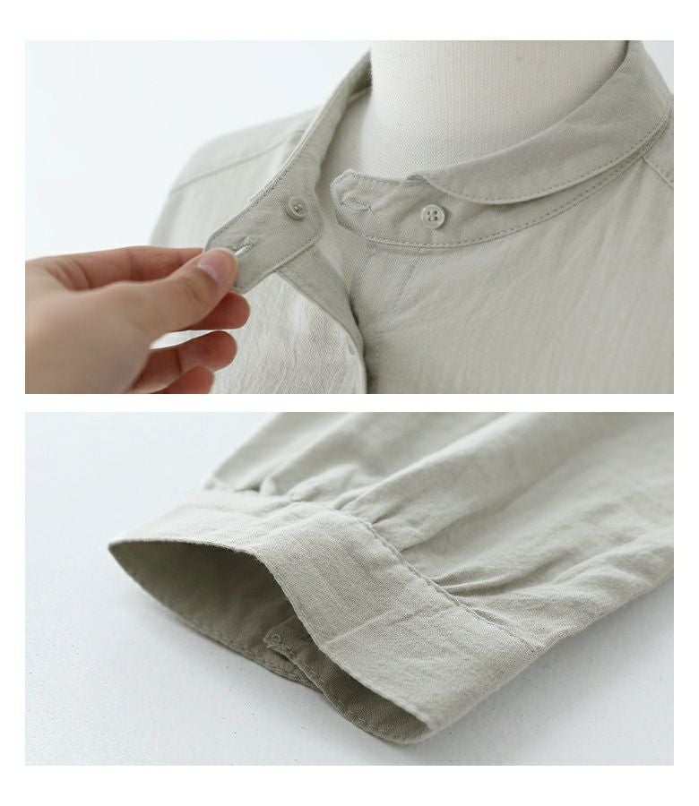 丸襟ブラウス』