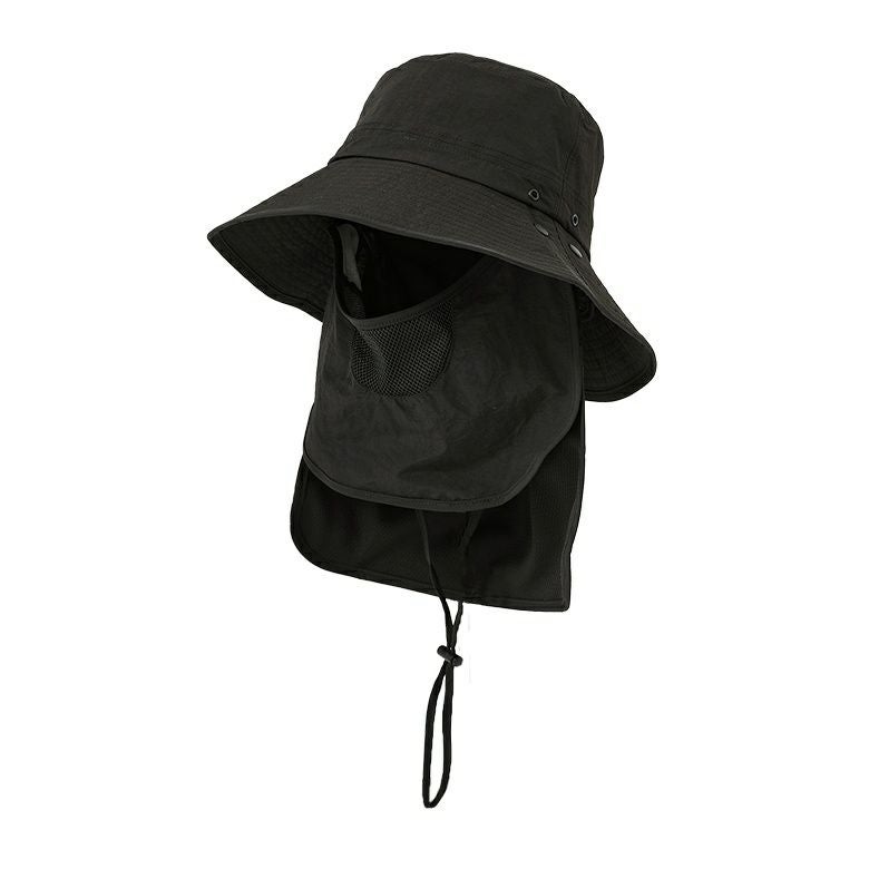マスク＆ネックカバー付きバケットハット』