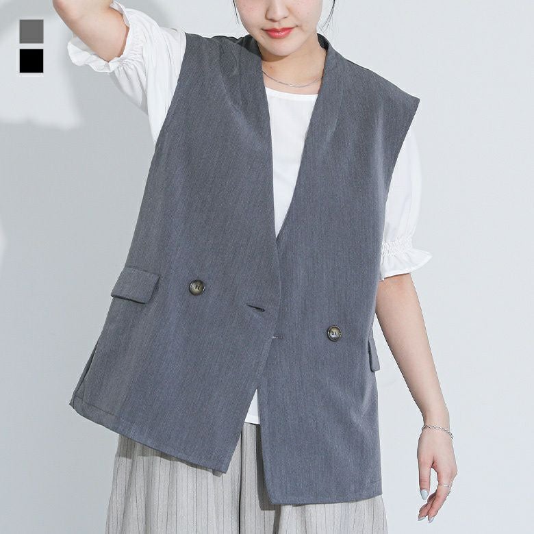 ツイルノーカラージレ