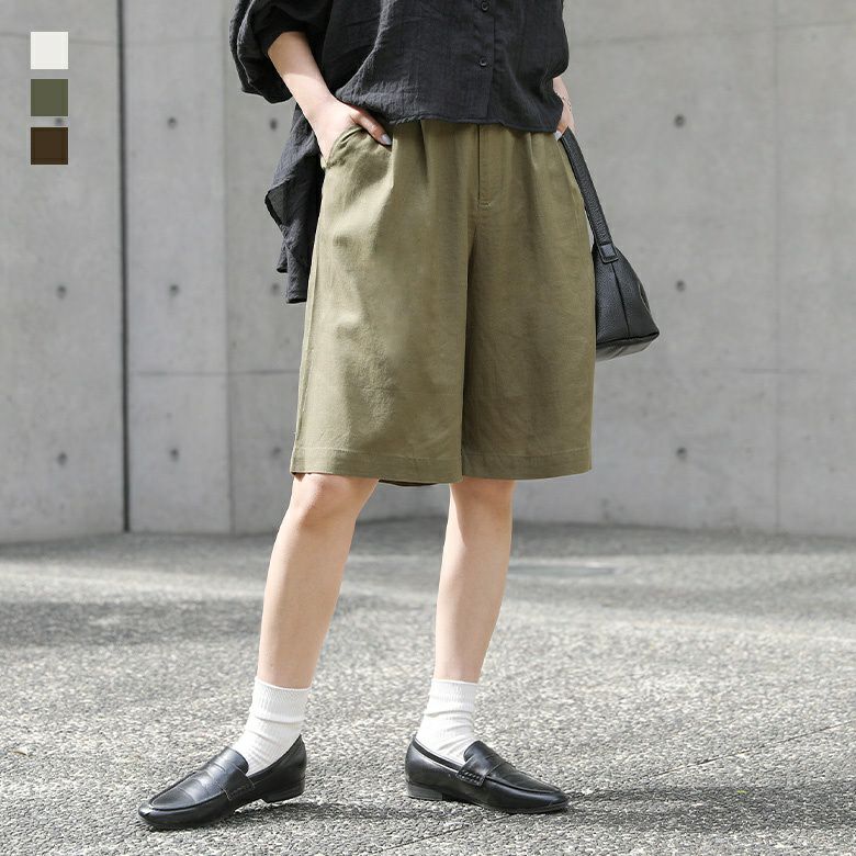 ハーフ・ショートパンツ(レディース)｜osharewalker(オシャレ