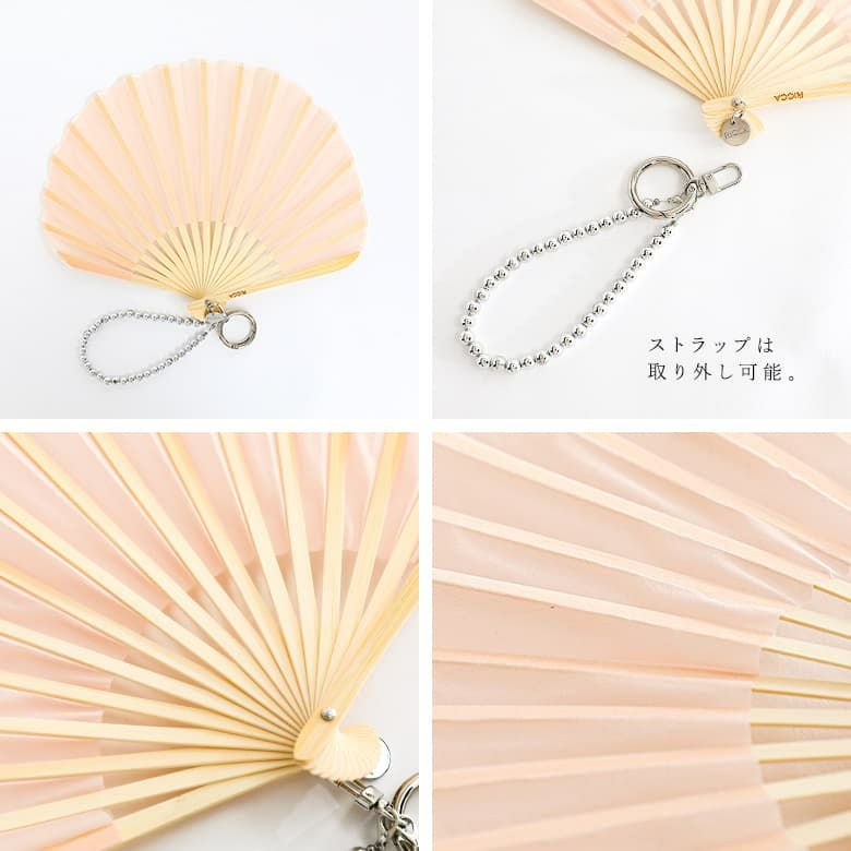 ヴェールストラップ扇子』