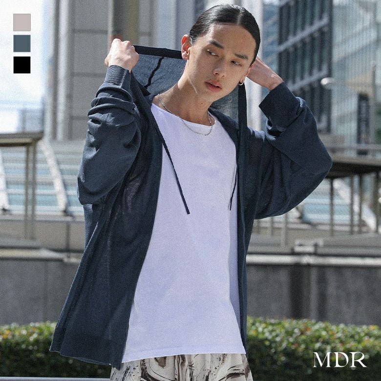 MDR(エムディアール)サマーニットパーカー