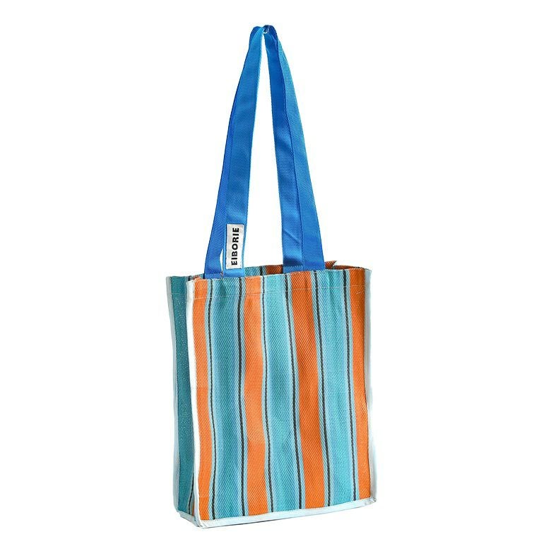 ストライプトートバッグ』