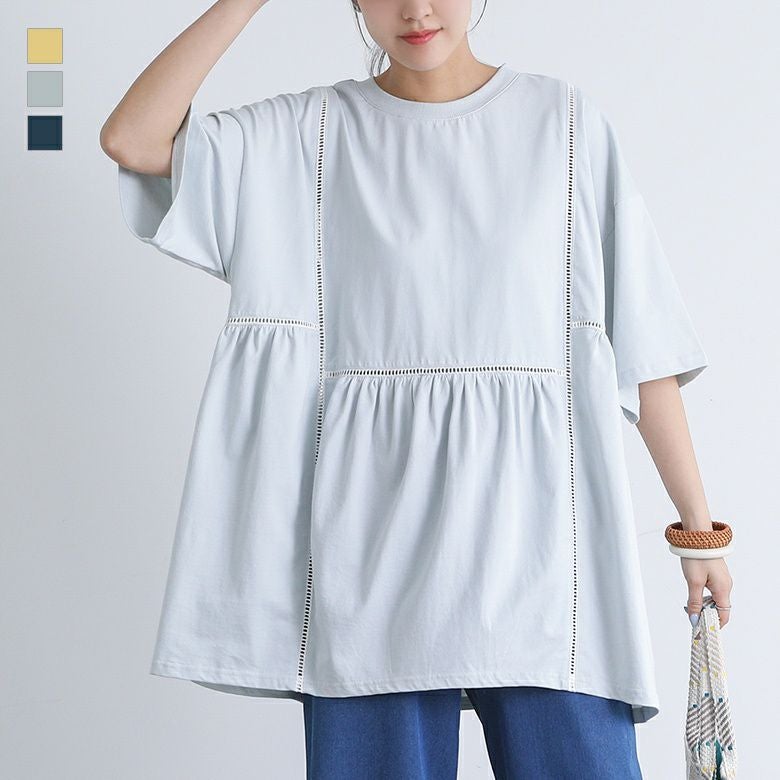 配色はしごプルオーバー