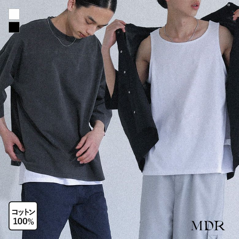 Mサイズ 新品 黒色 タンクトップ STAMPD（スタンプド） タンクトップ Cutoff Tank M3894TK メンズ 黒