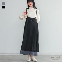 somari imagination(ソマリイマジネーション)プリーツキャミワンピース