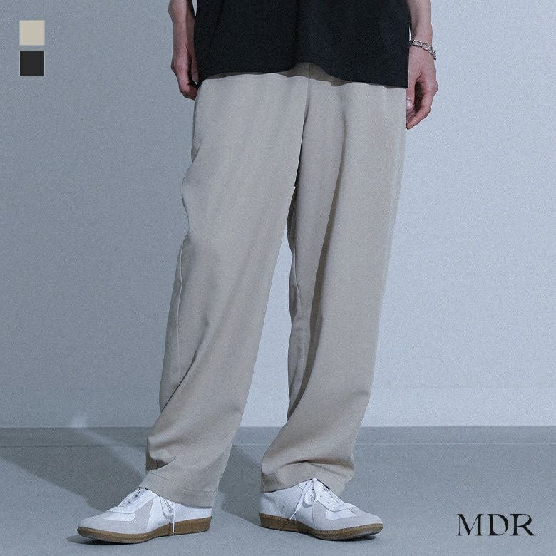 MDR(エムディアール)テーパードイージーパンツ