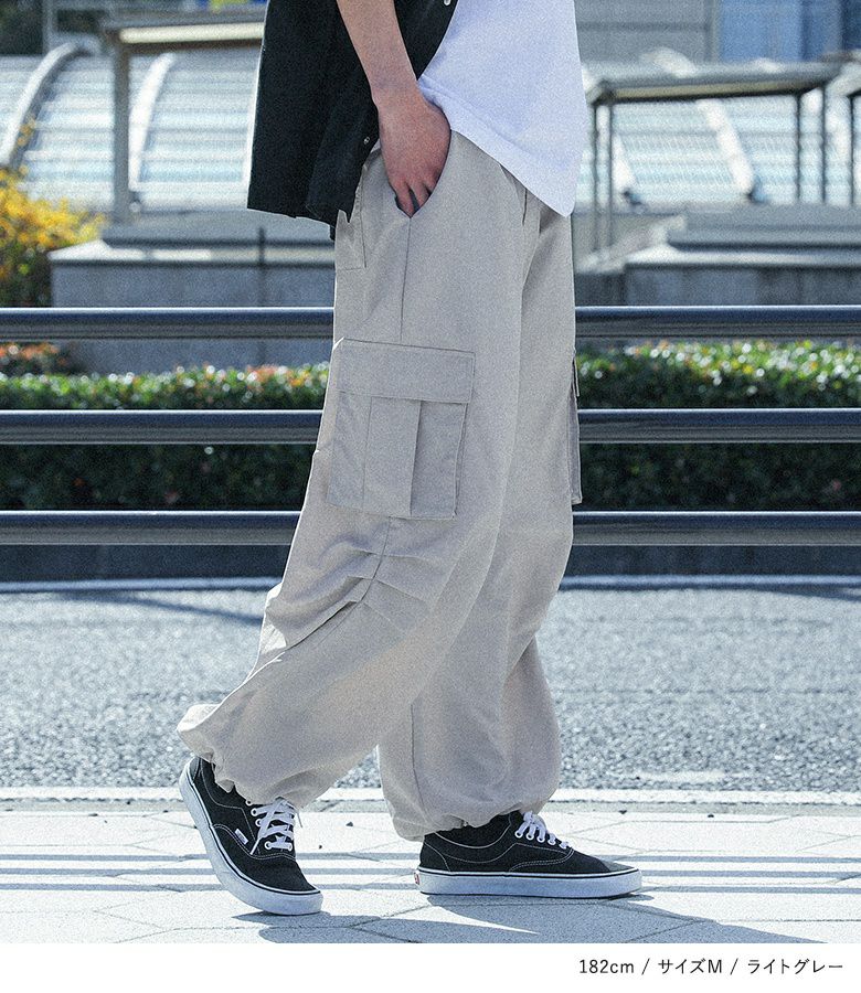 MDR冷感タックカーゴパンツ』