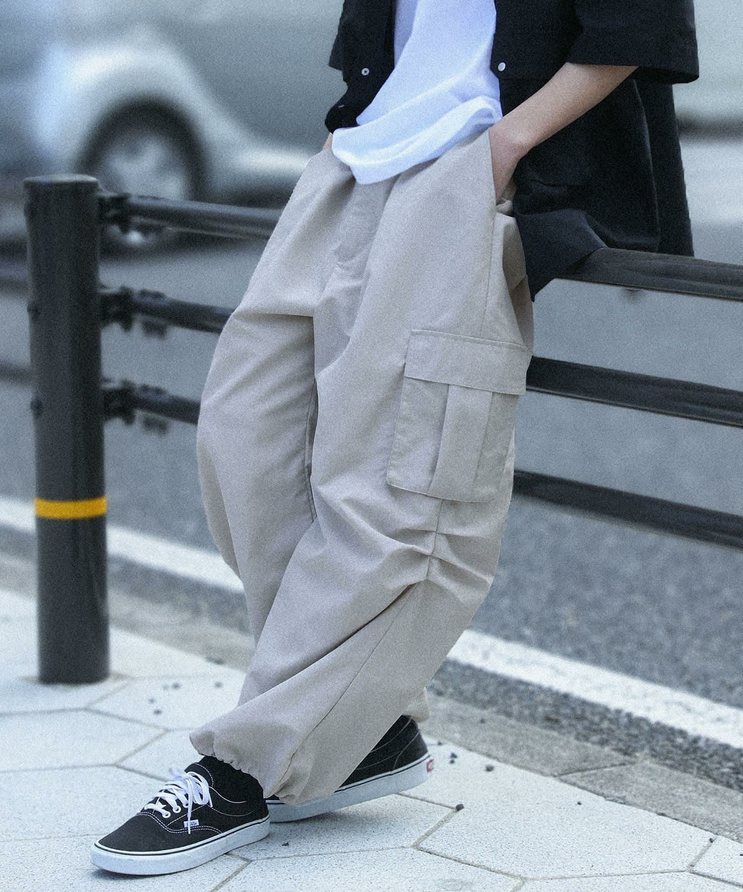 MDR冷感タックカーゴパンツ』