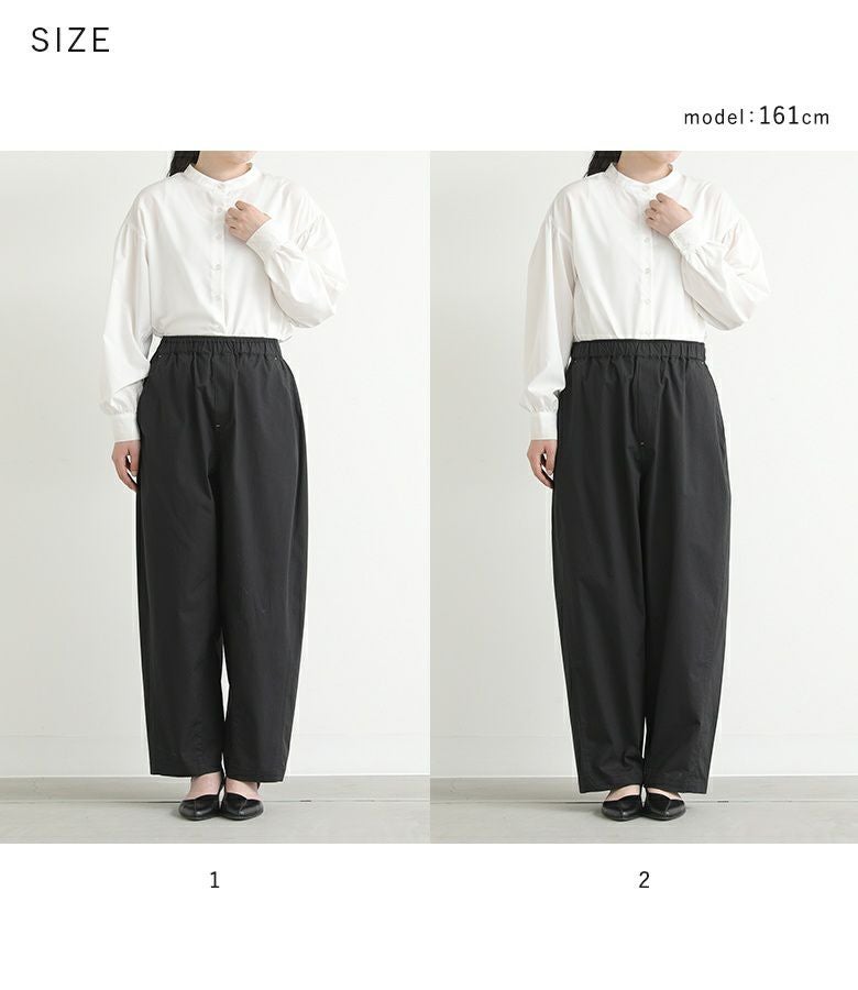 CALM ORIGINALS サイズM パンツのみ ブラック CALM】WOOL TROPICAL EASY SLACKS | CALM