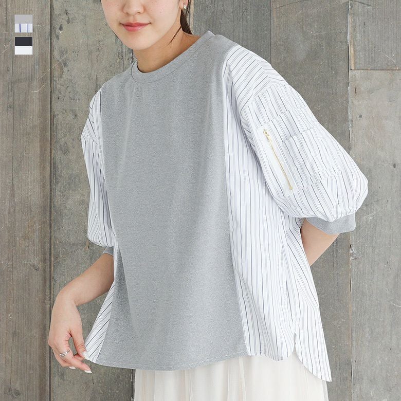 シャツスリーブプルオーバー