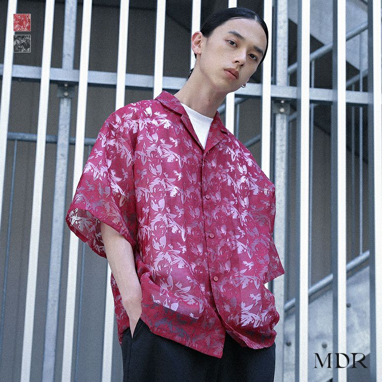 MDR(エムディアール)シアージャカードシャツ