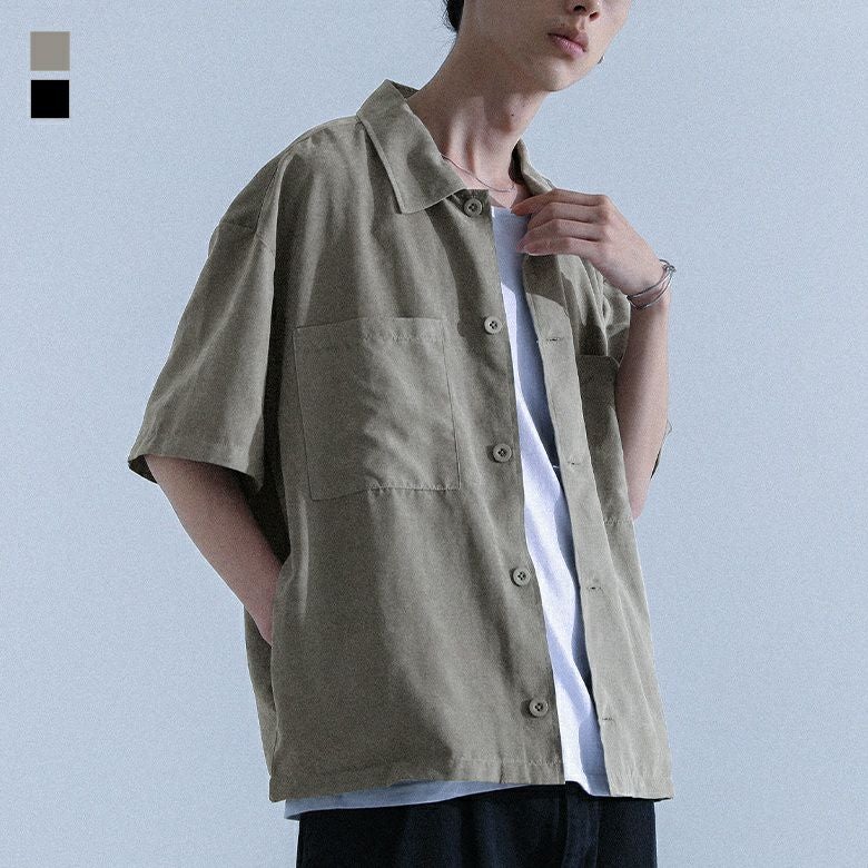 ポリスウェードシャツ