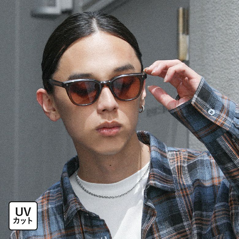 グラデーションカラーレンズサングラス