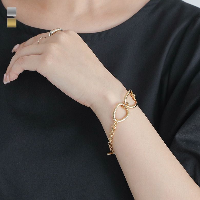 デザインチェーンブレスレット