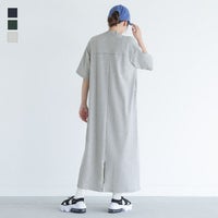 バックTラインスリットワンピース