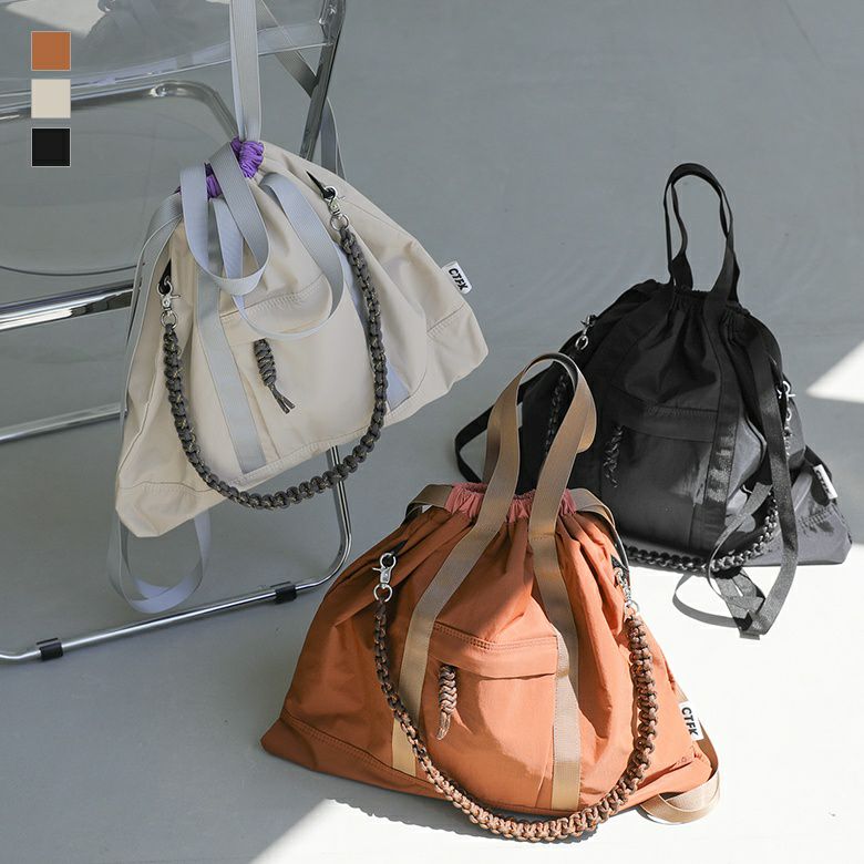 CONTROL FREAK(コントロールフリーク)ナイロン3WAYスクエアトート