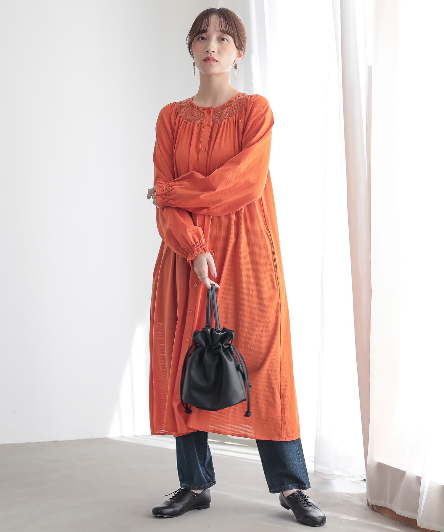 美品❤︎DRIES VAN NOTEN 黒×オレンジ ストライプ ロングワンピース Dries Van Noten Long Tiger Duster Coat – Recess