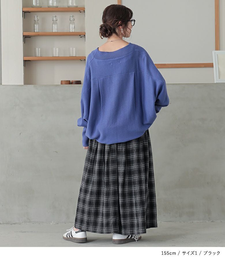 【une autre ユノートル 】＊新品未使用＊タータンチェック プルオーバー タータンチェックノースリミニワンピース – Darich