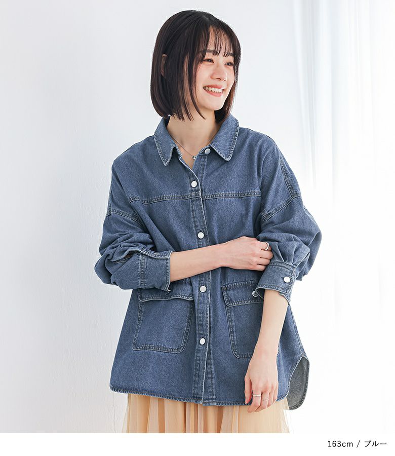 n'OrLABELデニムシャツジャケット』