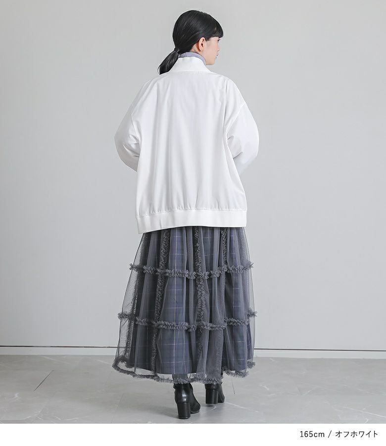 極美品！gypsohila フリルブルゾン 入手困難♡完売品♡新品未使用タグ付♡gypsohila♡フリルブルゾン