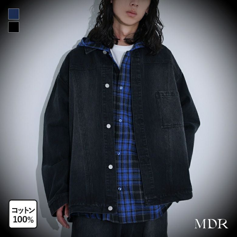 MDR(エムディアール)オーバーサイズデニムジャケット