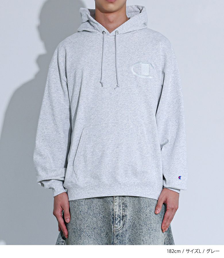 CHAMPIONビッグフーディ-スウェット セール】Champion ( チャンピオン ) スウェット ビッグシルエット