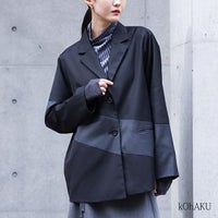 kOhAKU(コハク)配色切替テーラードジャケット