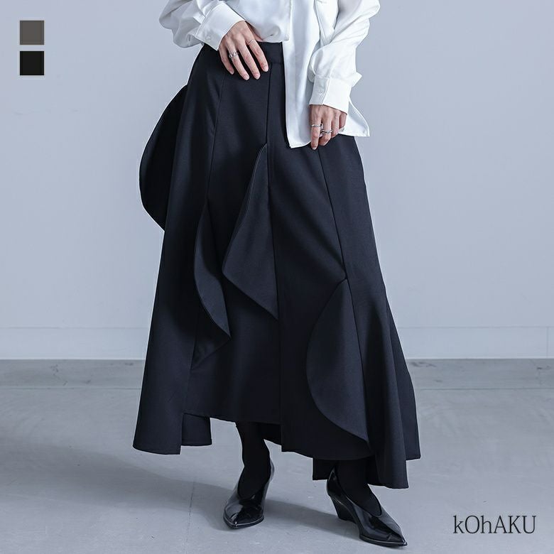 kOhAKU(コハク)ハーフサークルモチーフスカート