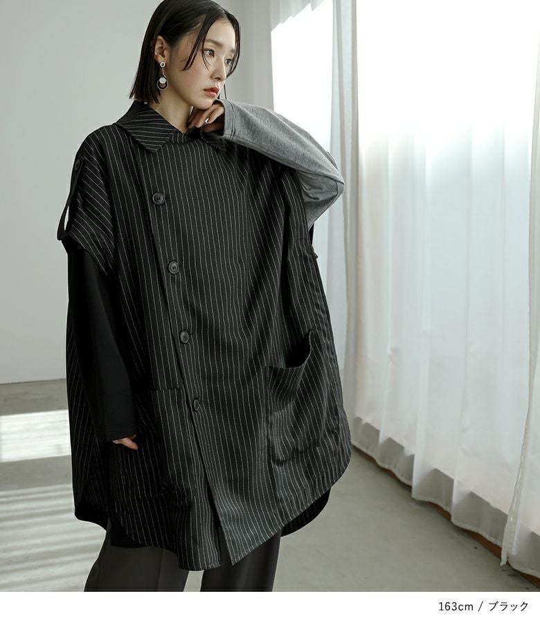 n'OrLABELケープコート』